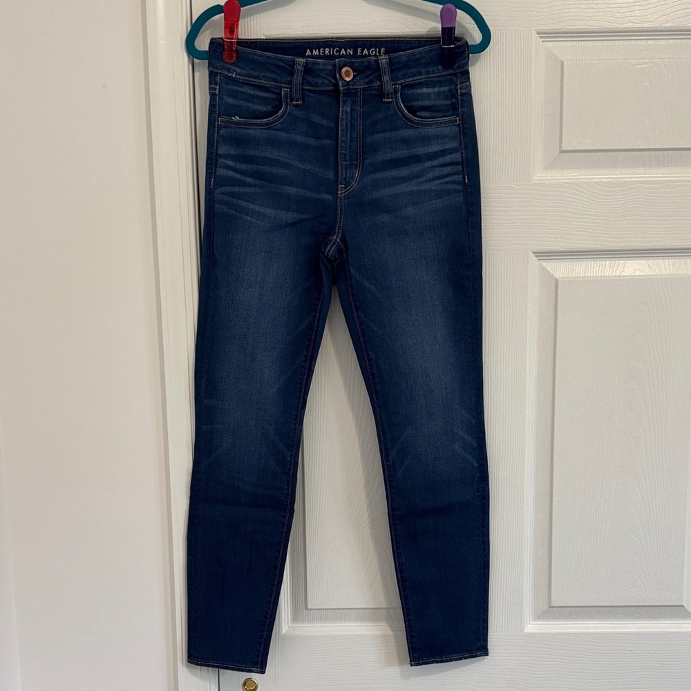 American Eagle Outfitters Women's Hi Rise Crop